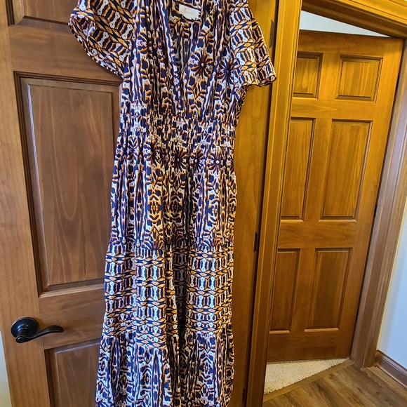Anthropologie Somerset Maxi Dress, Size L - Picture 3 of 4